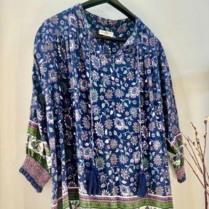 NATURAL LIFE- Dara V-neck Dress